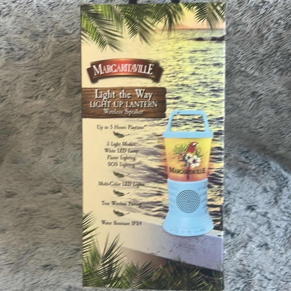 Margaritaville Wireless Water Resistant Light Up Speaker - Picture 5 of 7
